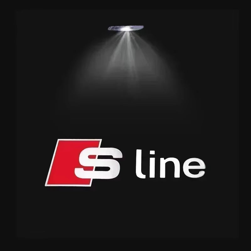 Car Door  Welcome Light Led HD Projector Lamp for  A3 A4 B8 8P 8V A6 C7 A5 Q5 B7 B6 SLINE QUTTRO RS Q3 Q7 S3 S4 S5 S6 S8