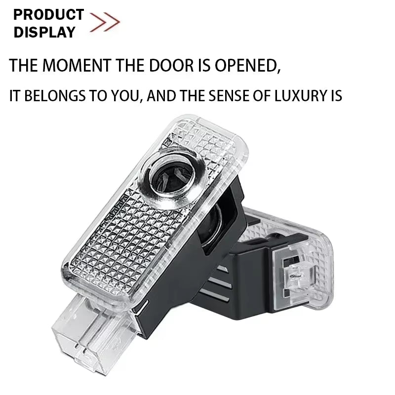 Car Door  Welcome Light Led HD Projector Lamp for  A3 A4 B8 8P 8V A6 C7 A5 Q5 B7 B6 SLINE QUTTRO RS Q3 Q7 S3 S4 S5 S6 S8