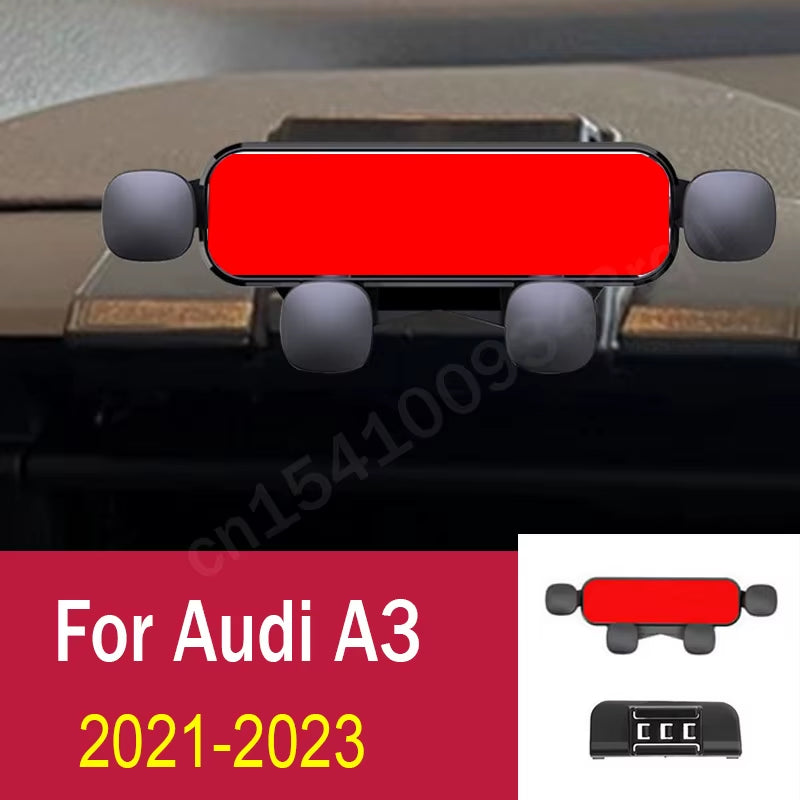 Gravity Car Phone Holder Mobile Cell Phone Support Mount for Audi A3 A1 Accessories