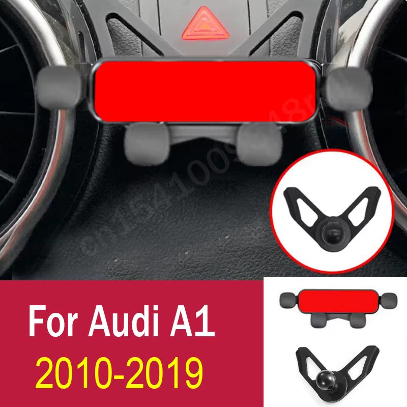 Gravity Car Phone Holder Mobile Cell Phone Support Mount for Audi A3 A1 Accessories