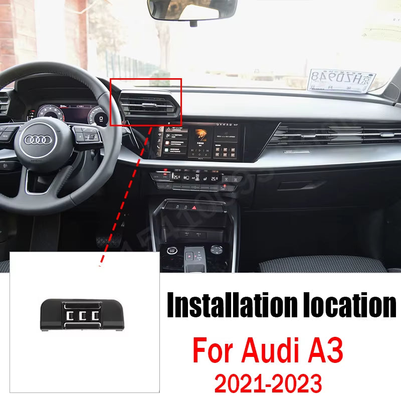 Gravity Car Phone Holder Mobile Cell Phone Support Mount for Audi A3 A1 Accessories